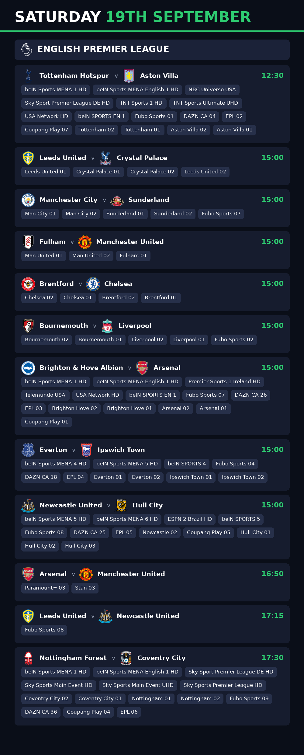English Premier League poster for 2026-09-19