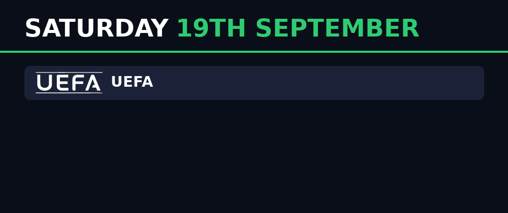 UEFA poster for 2026-09-19